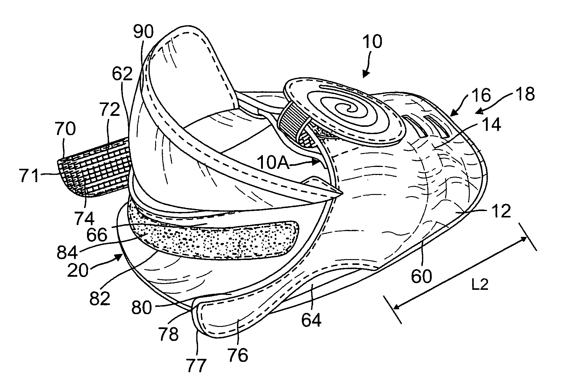 Analytics for US Patent No. 8468723 Adjustable shoe