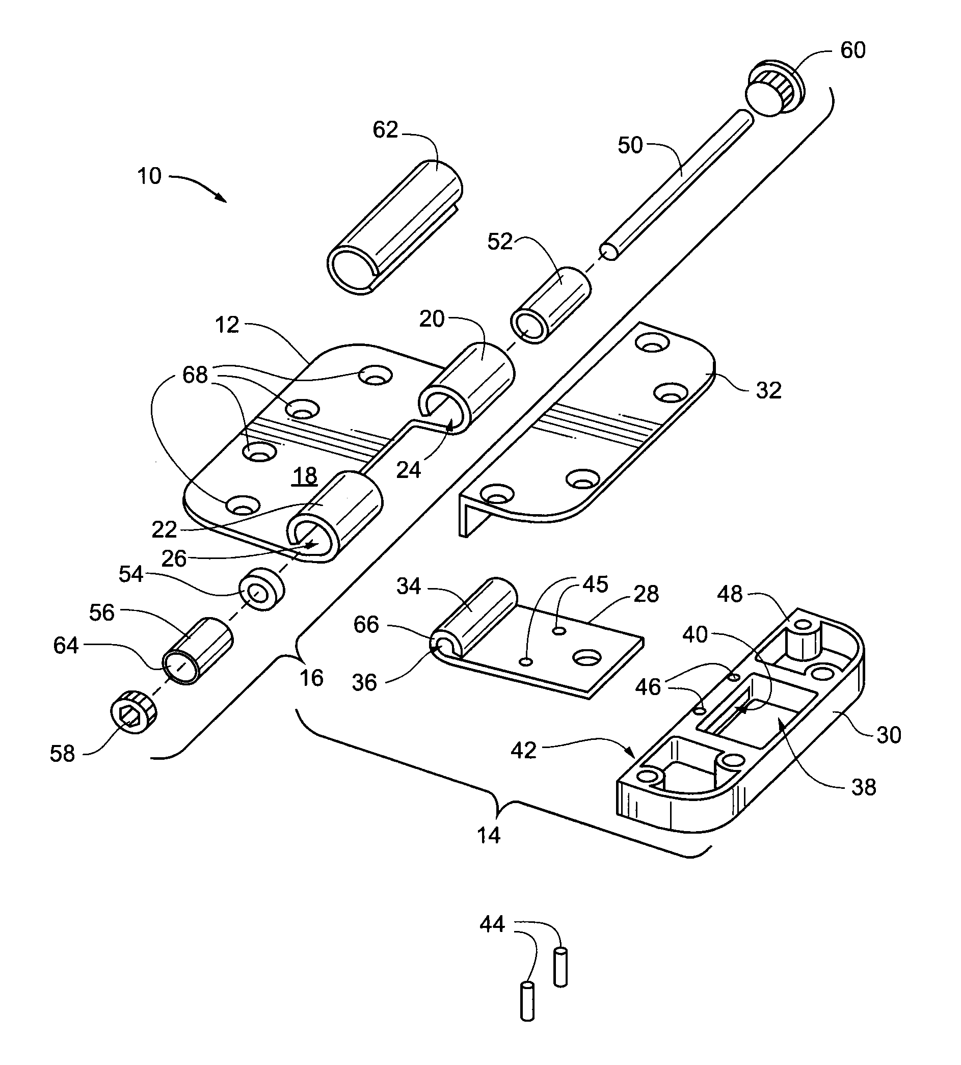Analytics For Us Patent No 8490246 Adjustable Hinge